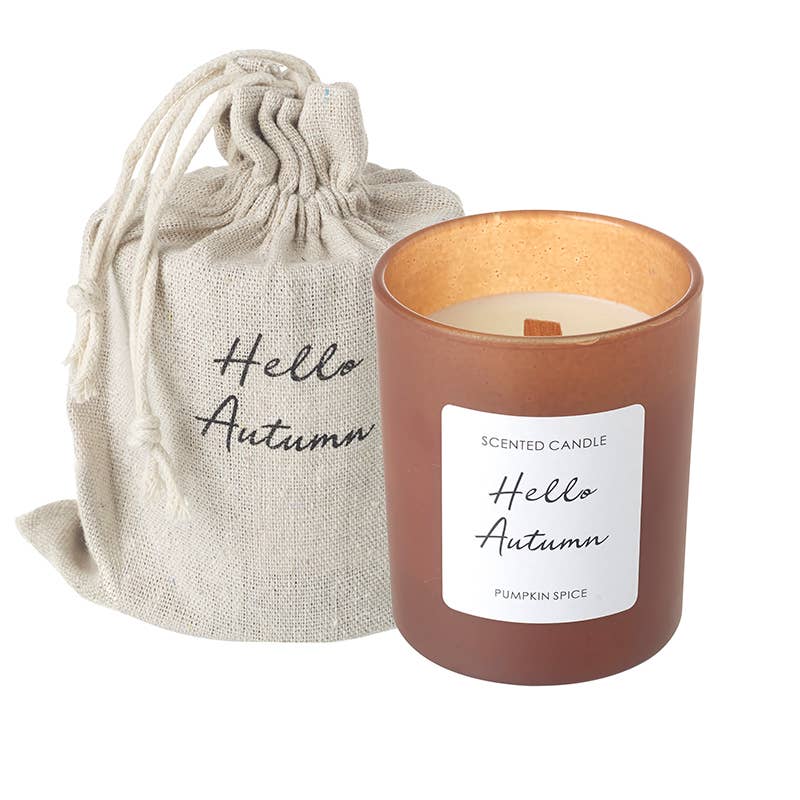 HELLO AUTUMN SCENTED CANDLE