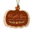WOODEN PUMPKIN SPICE HANGER DECORATION
