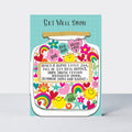 Get Well Soon/Sweetie Jar Birthday Card