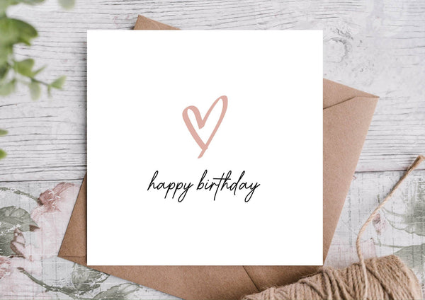 Birthday Card - Happy Birthday