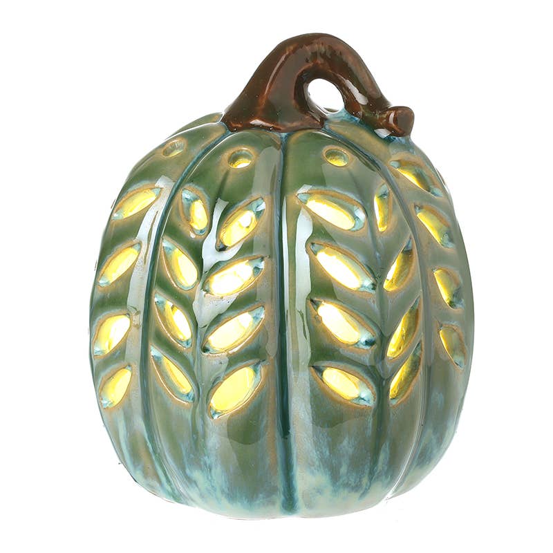 GREEN CERAMIC SQUASH LED