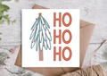 Doodle Tree Ho Ho Ho Merry Christmas Card