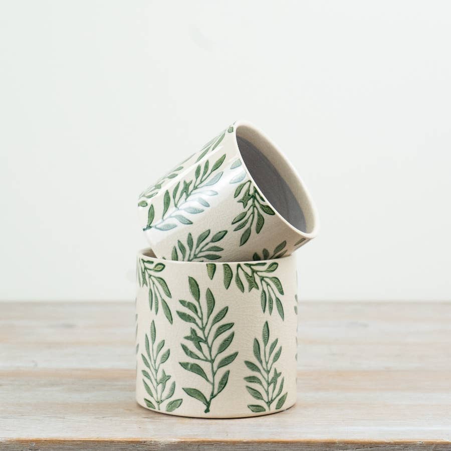 Green leaf Planter