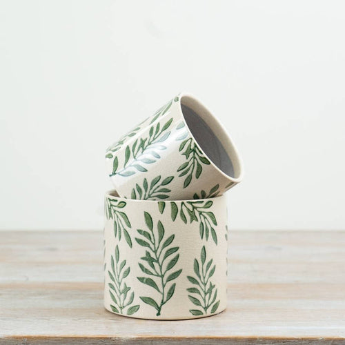Green leaf Planter