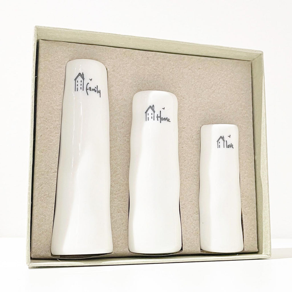 East Of India, Small Bud Vases