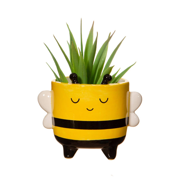 Sass and Belle Mini Bee Planter on Legs