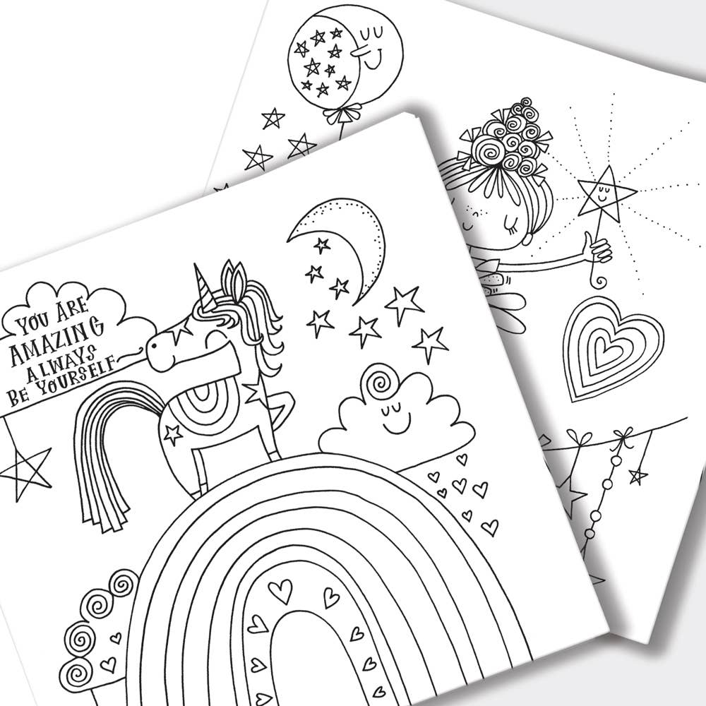 Children's Colouring Book - Moondance