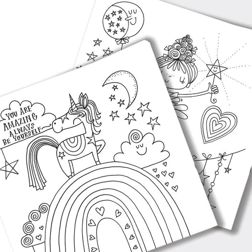 Children's Colouring Book - Moondance