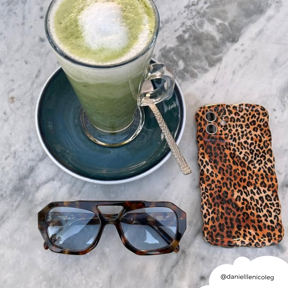 Wavy Phone Case - Leopard: IPhone 16