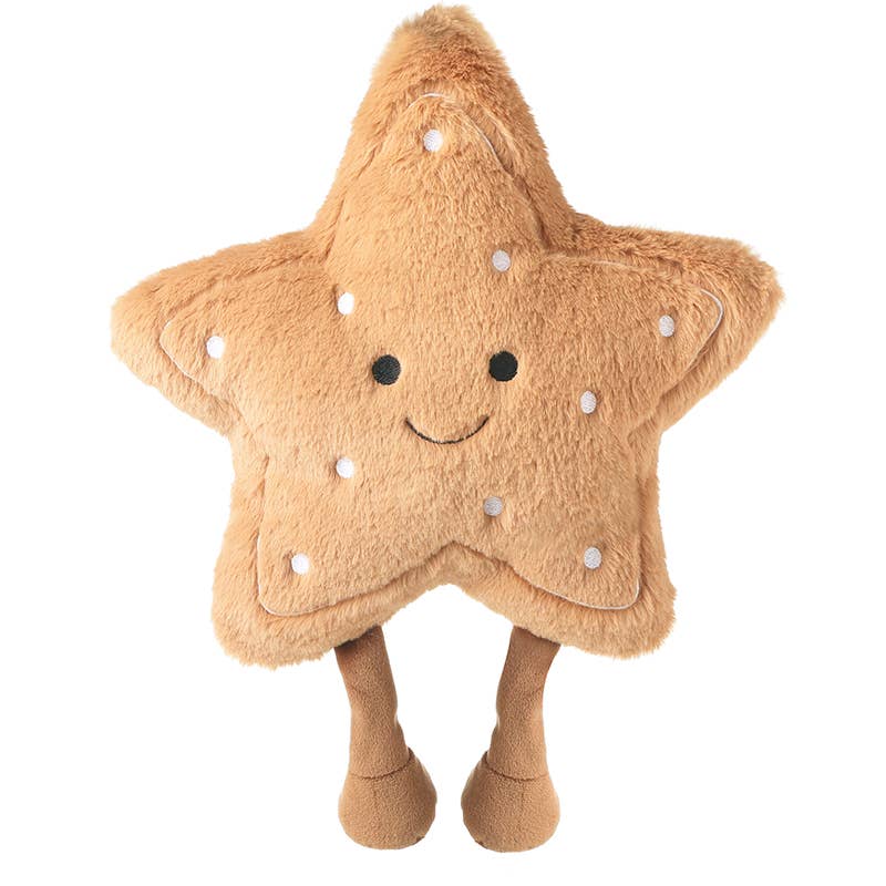 PLUSH STAR WITH HAPPY FACE