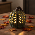 GREEN CERAMIC SQUASH LED
