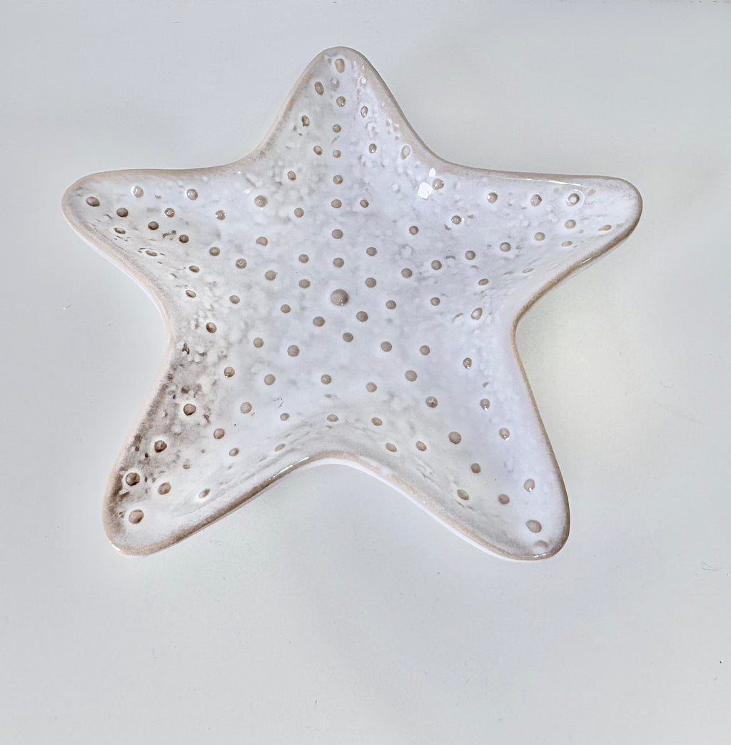 Porcelain Starfish Dish, 15.4cm