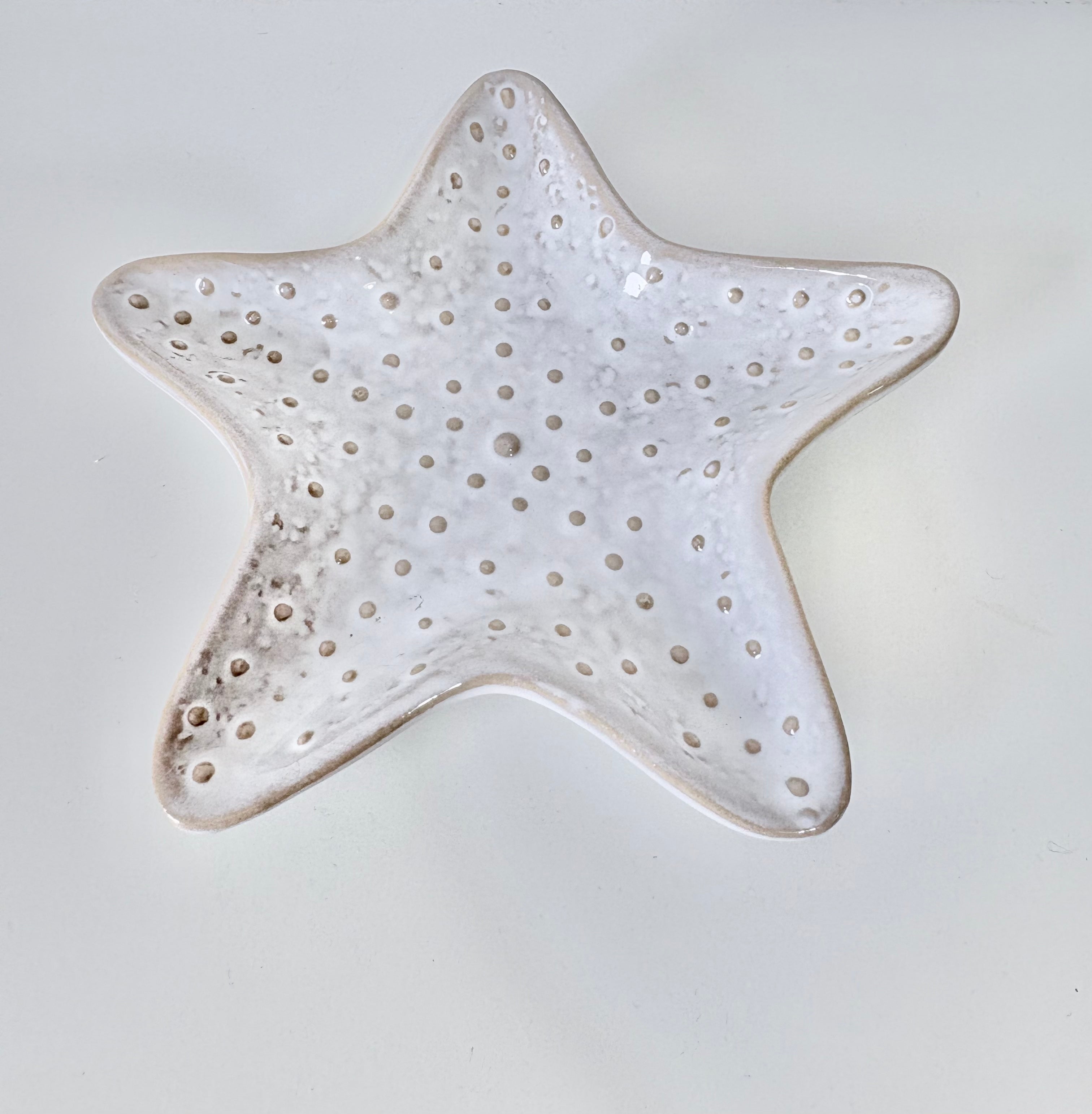 Porcelain Starfish Dish, 15.4cm