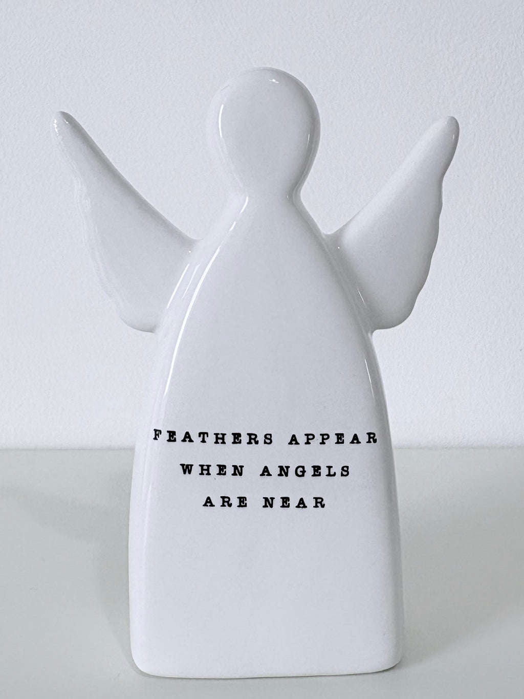 'feathers Appear...' Angel Ornament, 11.5cm