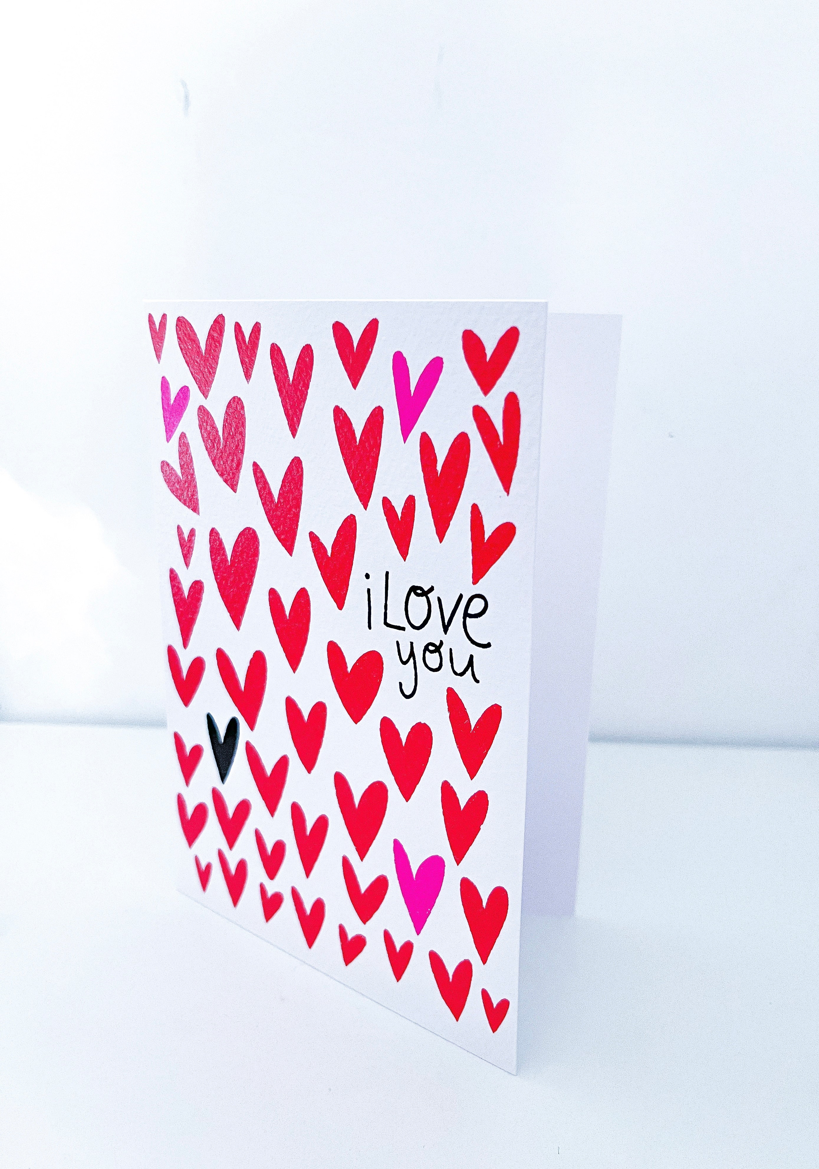 I love you Valentines Card