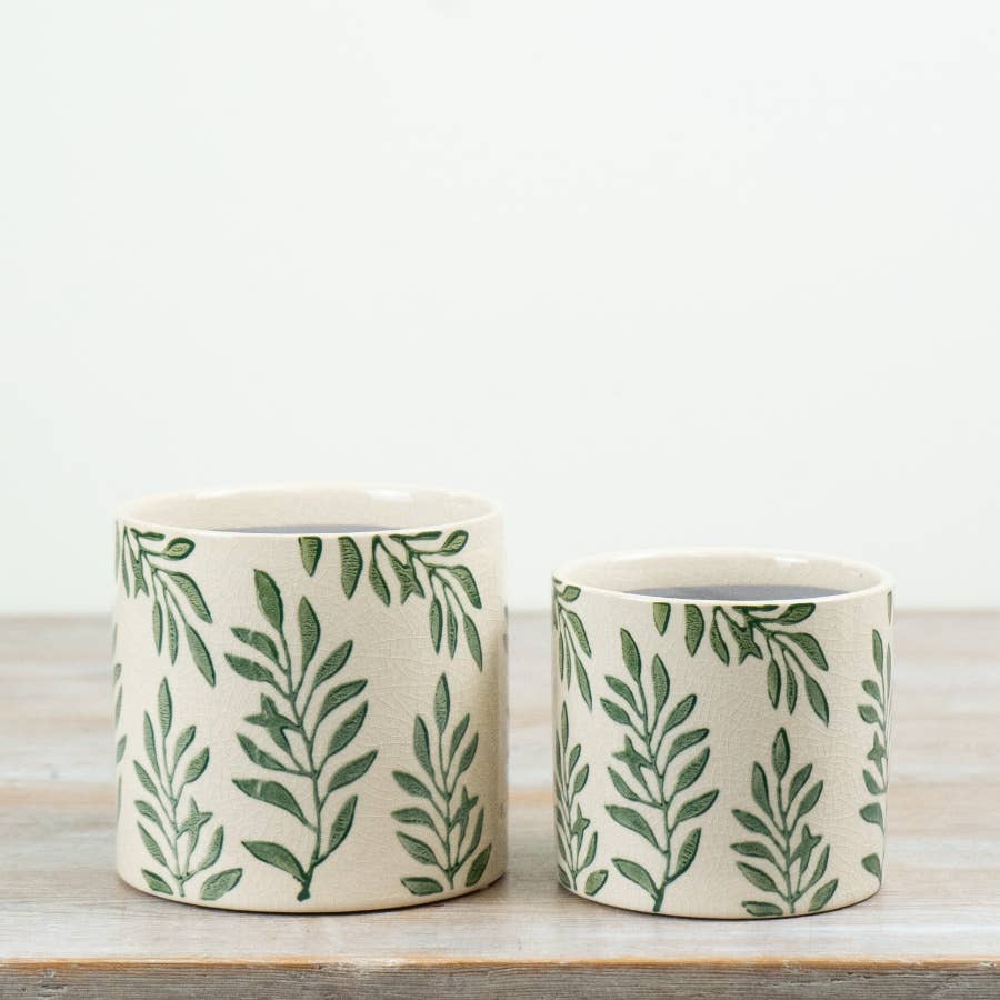 Green leaf Planter
