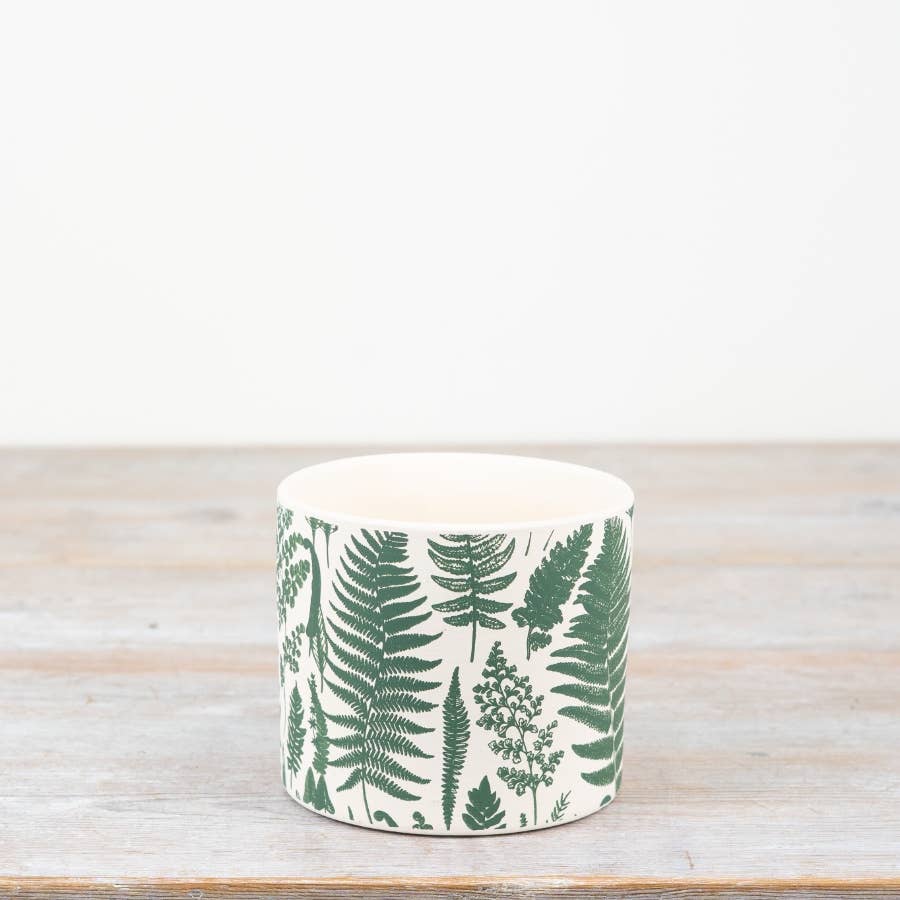 Terracotta Leaf Design Plant Pot