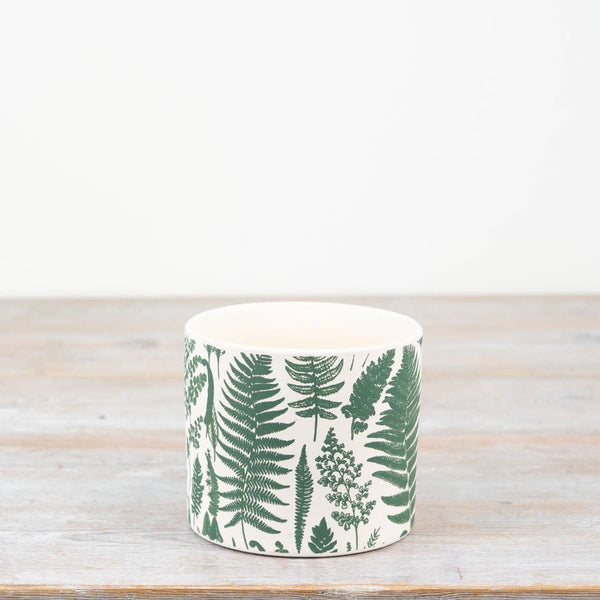 Terracotta Leaf Design Plant Pot