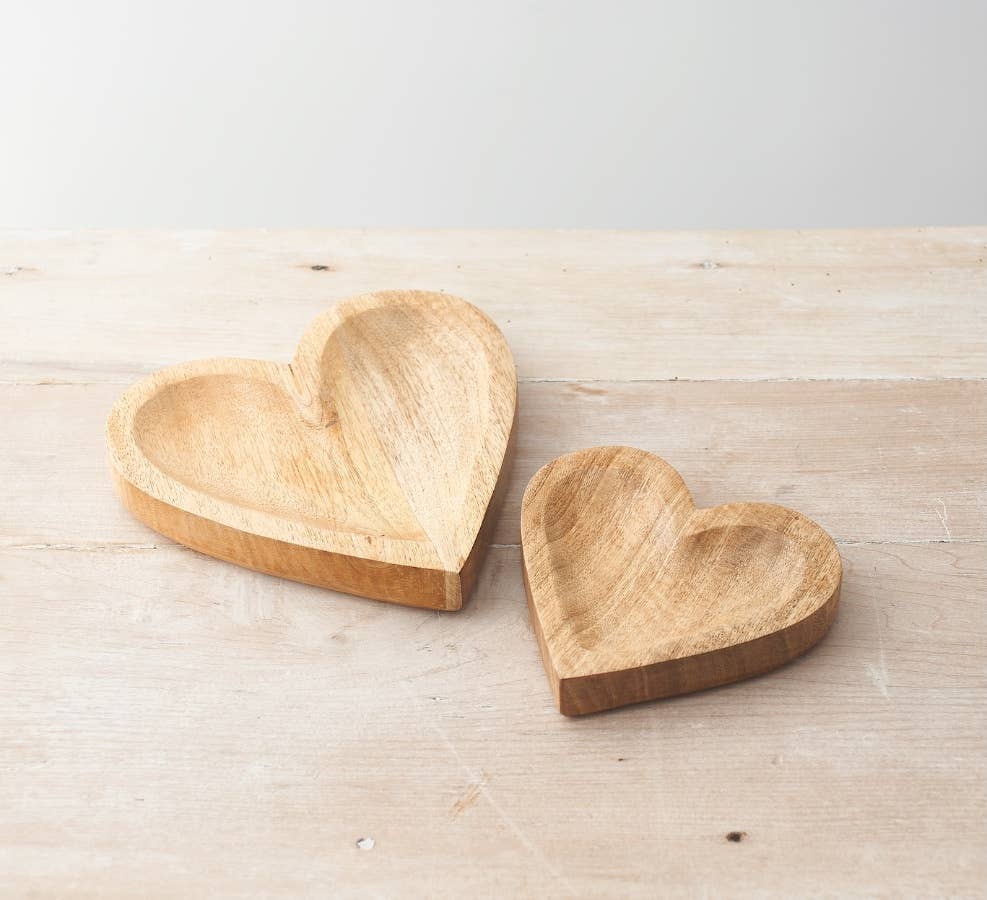 Natural Wooden Heart