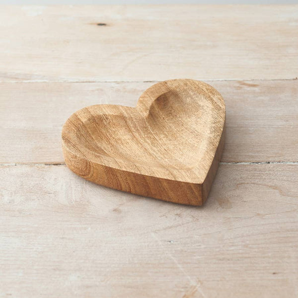 Natural Wooden Heart