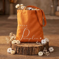 CANVAS TOTE BAG HELLO PUMPKIN